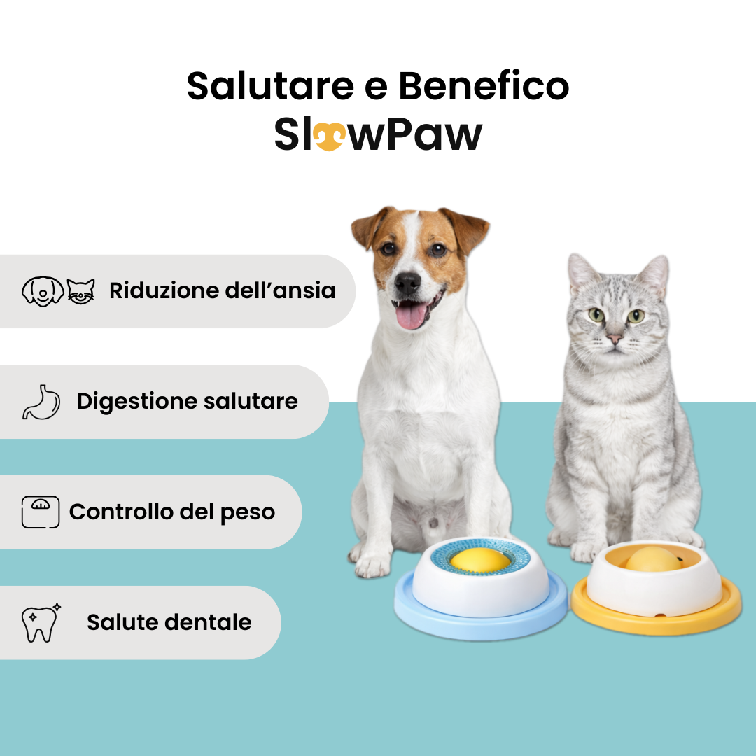 Ciotola antistress per animali domestici